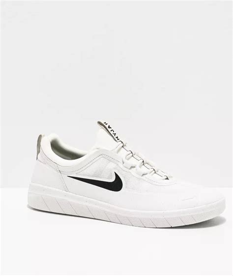 nike sb nyjah free sneaker für herren weiß|zumiez nyjah free 2.